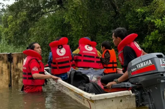 Bulan Sabit Merah Malaysia (BSMM) Aktif Pelan Kecemasan Banjir