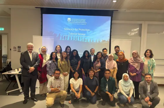 MRCS at the IIHL Workshop on Advocacy for the Protection of Refugees